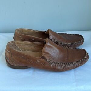 Classic Brown Leather Loafers